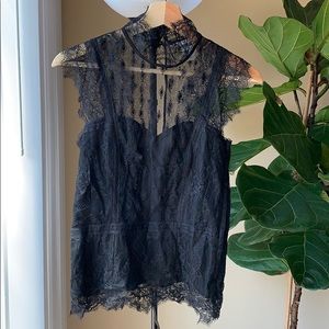 NWOT H&M Very Sexy Lace Top